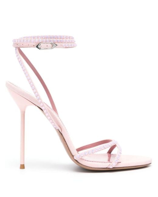 Paris Texas Pink Holly Liz 100Mm Sandals