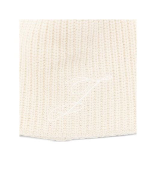 Jacquemus White Hats for men
