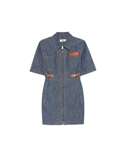 Fendi Blue Dresses