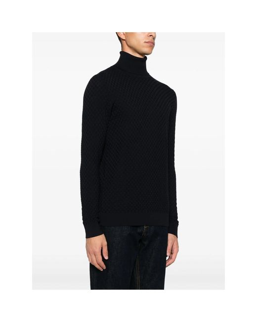 GOES BOTANICAL Black Dolcevita Sweater for men