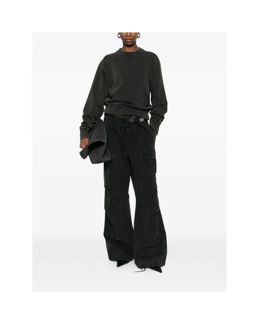 Entire studios Black Seam Detail Sweatshirt