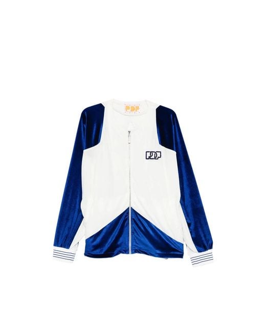 PDF Blue Zipped Jacket for men