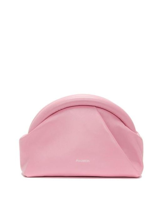 J.W. Anderson Pink Bumper-Clutch Leather Mini Bag