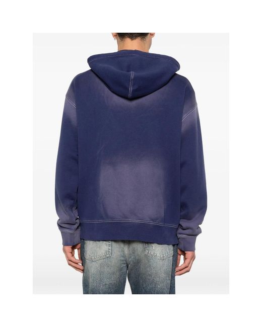 Awake Couture Blue Collegiate Arch Hoodie for men