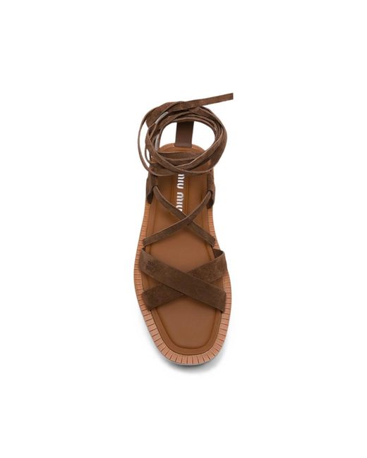 Miu Miu Brown Shoes