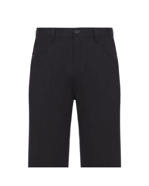 Balenciaga Blue Tailored Cotton Trousers for men