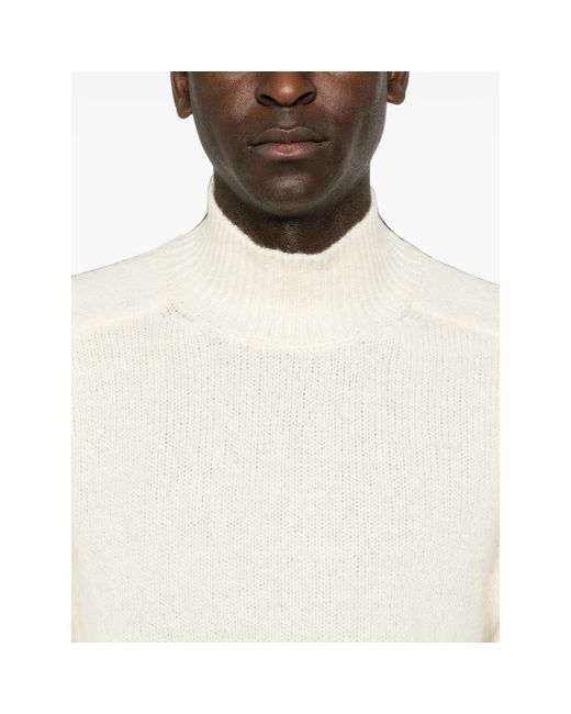 Scaglione White Sweaters And Knitwear for men
