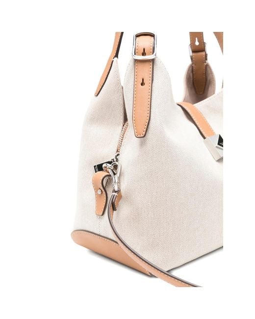 Kate Spade Gray Tote Bag Canvas