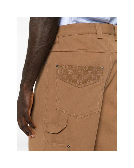 Gucci Brown Shorts for men