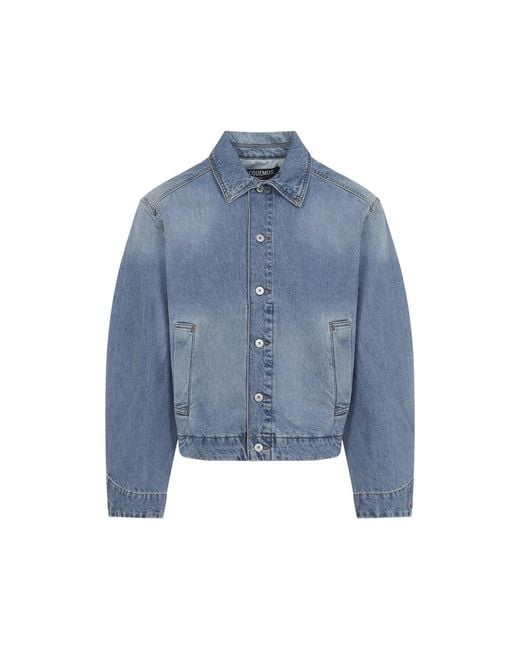 Jacquemus Outerwears Blue for men