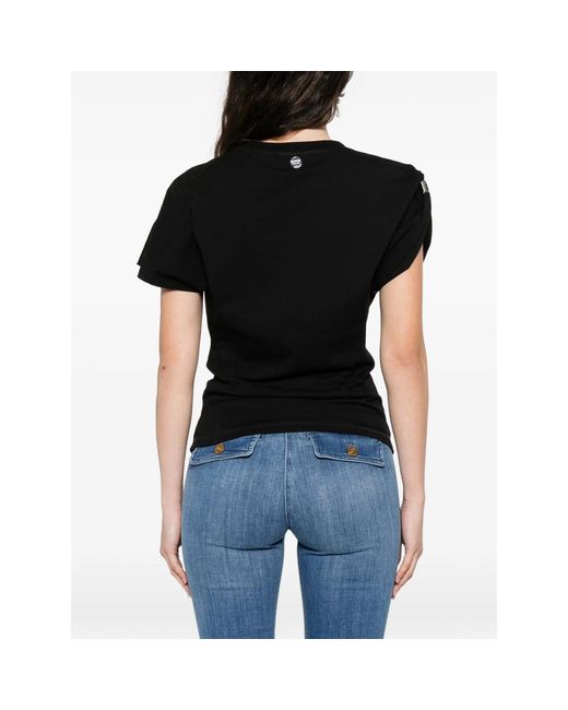 Seafarer Black Estephani Short-Sleeve T-Shirt