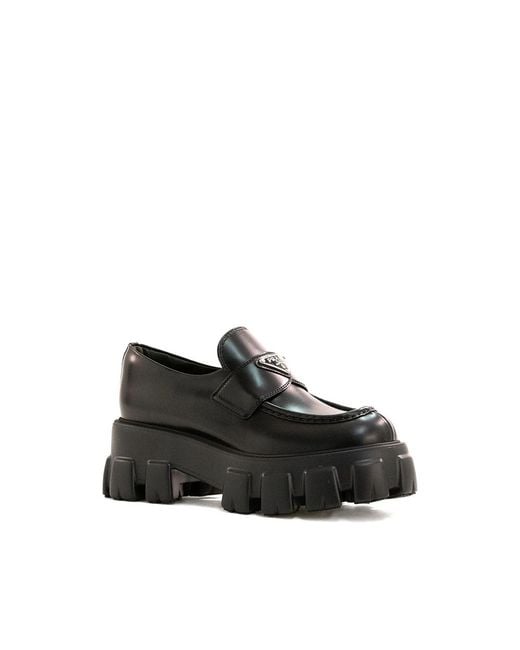 Prada Black Loafers