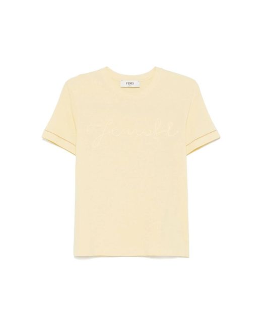 Fendi Natural Tops