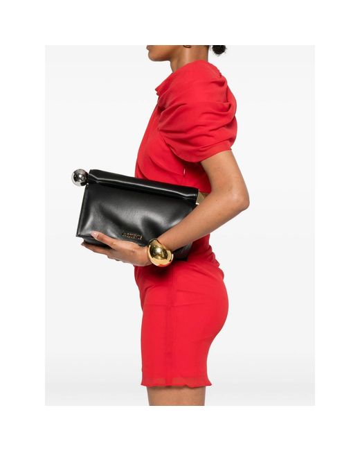Jacquemus Black Rond Carré Clutch Bag