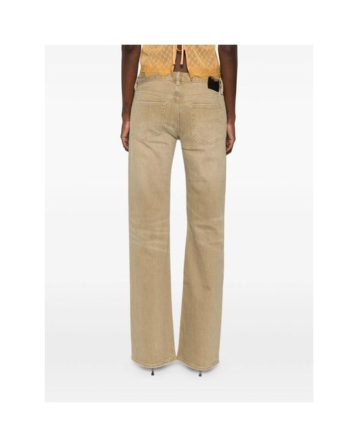 R13 Natural Boy Five-Pocket Flared Jeans