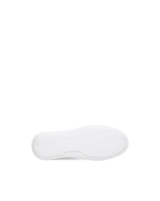 Philippe Model White Temple Low Leather Trainers for men