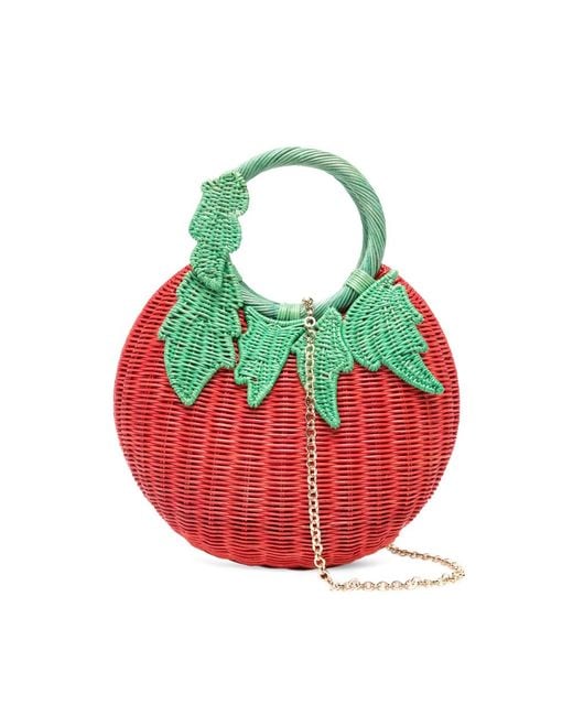 Serpui Red Mediterranean Tomato Tote Bag