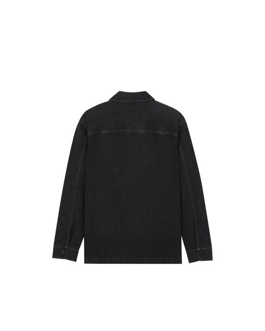 Saint Laurent Blue Cassandre Overshirt for men