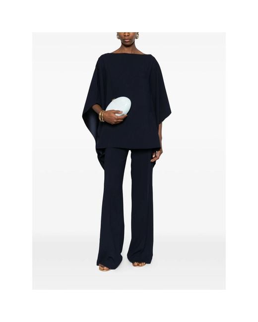 Gianluca Capannolo Blue Wide-Leg Trousers