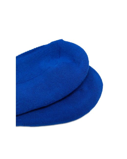 Awake Couture Blue Logo Socks for men