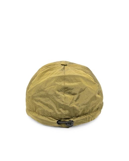 Stone Island Green Compass-Patch Baseball Cap for men