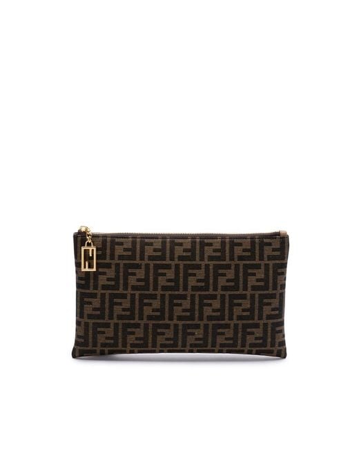 Fendi Black Monogram Purse