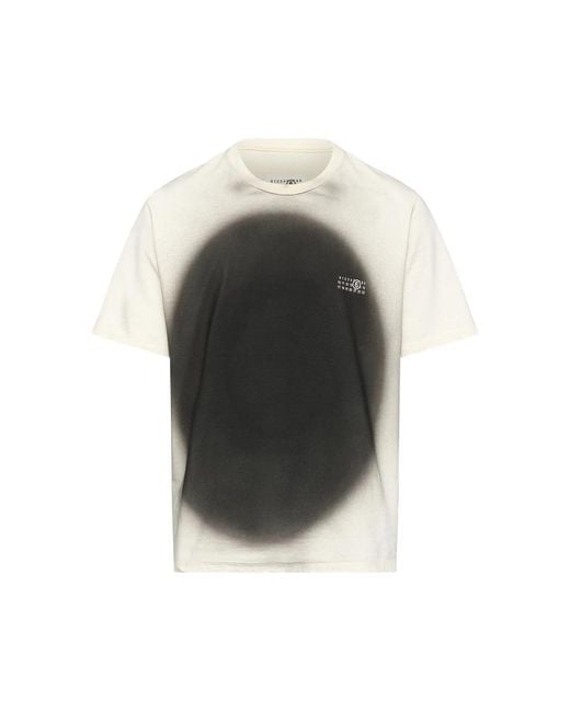 MM6 by Maison Margiela Black Crew-Neck T-Shirt for men