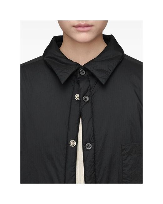 Maison Margiela Black Oversized Padded Jacket