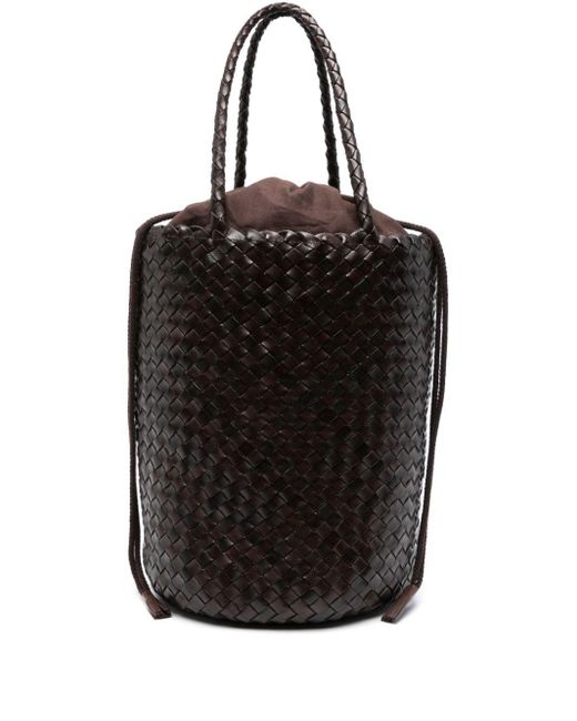 Dragon Diffusion Black Jacky Leather Bucket Bag