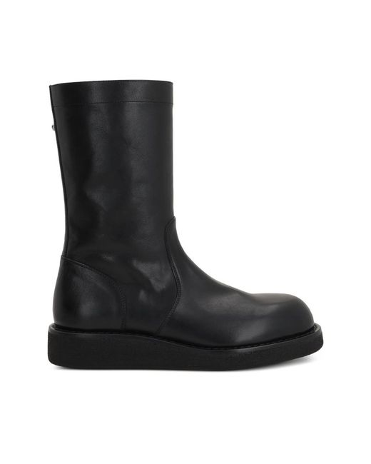 Ann Demeulemeester Black High Boots for men