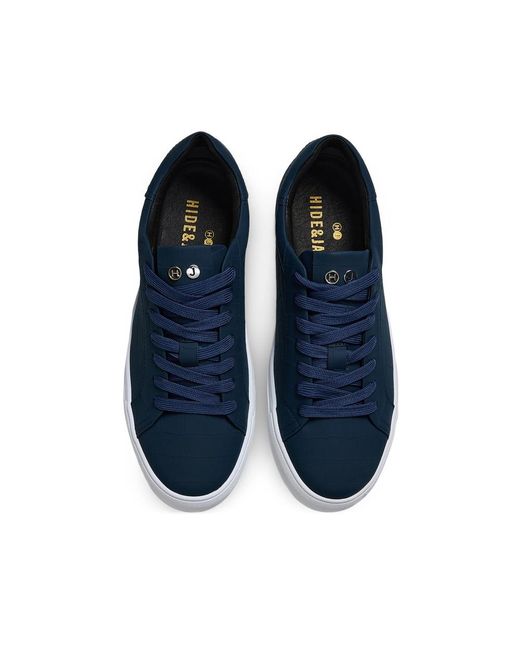 HIDE & JACK Blue Essence Lace-Up Sneakers for men