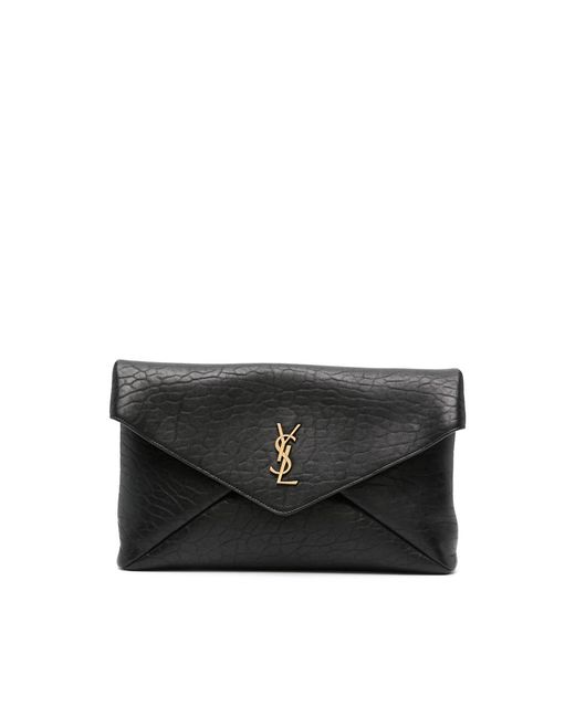 Saint Laurent Black Clutch Bags