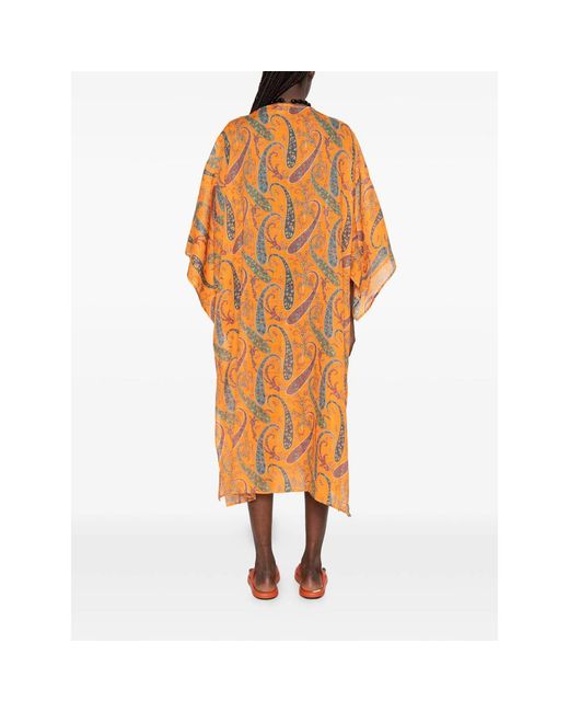 Etro Orange Dresses