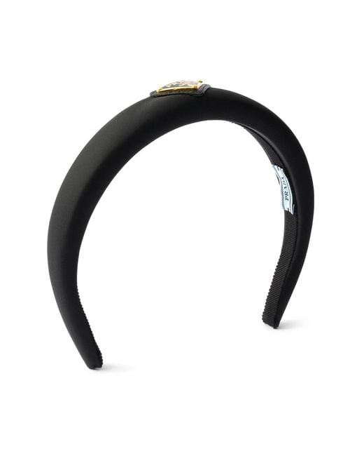 Prada Black Hair Accessories