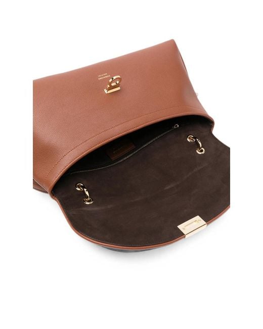 Ferragamo Brown Tote Bags