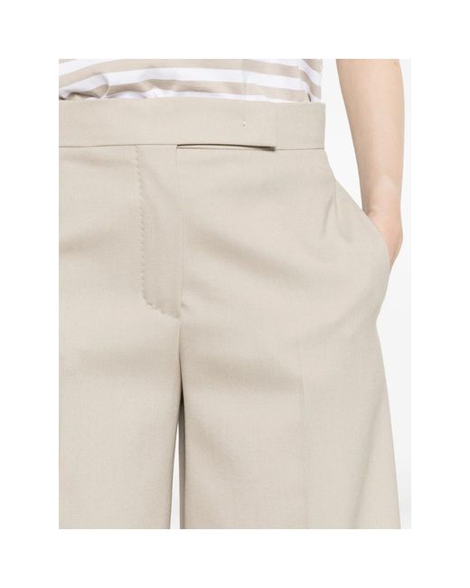 Max Mara Natural Neutrals Shorts