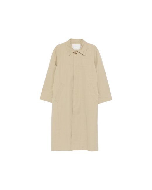 DUNST Natural Button Coat