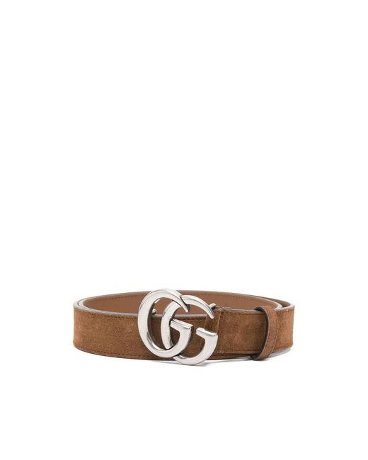 gucci mens belt brown