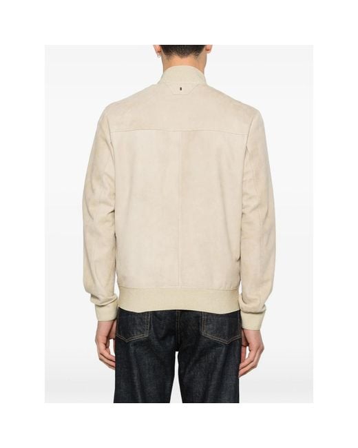 Salvatore Santoro Natural Button Patch-Pocket Jacket for men