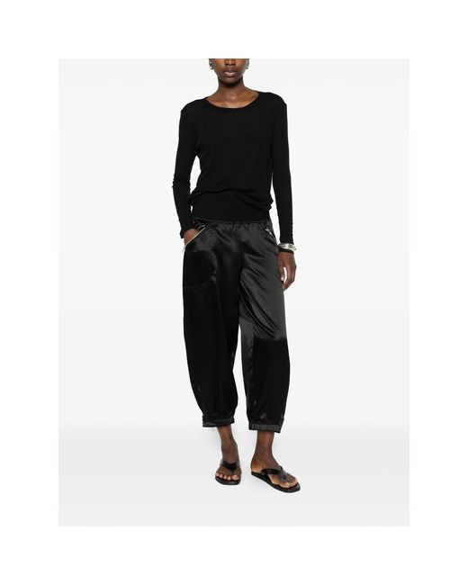 Co. Black Zip-Pocket Trousers