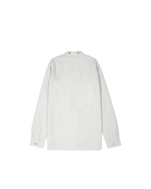 Rick Owens White Drkshdw Shirts for men