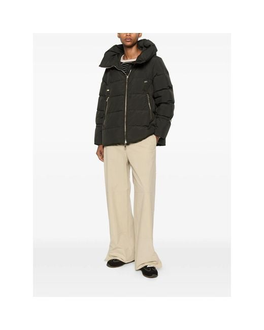Moorer Gray Gadia Puffer Jacket