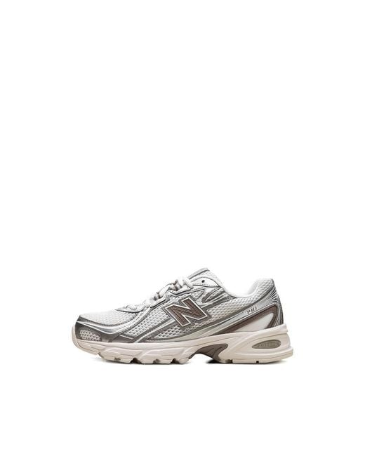 New Balance Gray 740 Mesh Sneakers for men