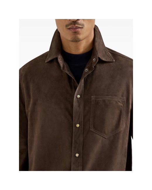 Brunello Cucinelli Brown Jackets for men