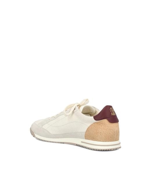 Brunello Cucinelli White Sneakers for men