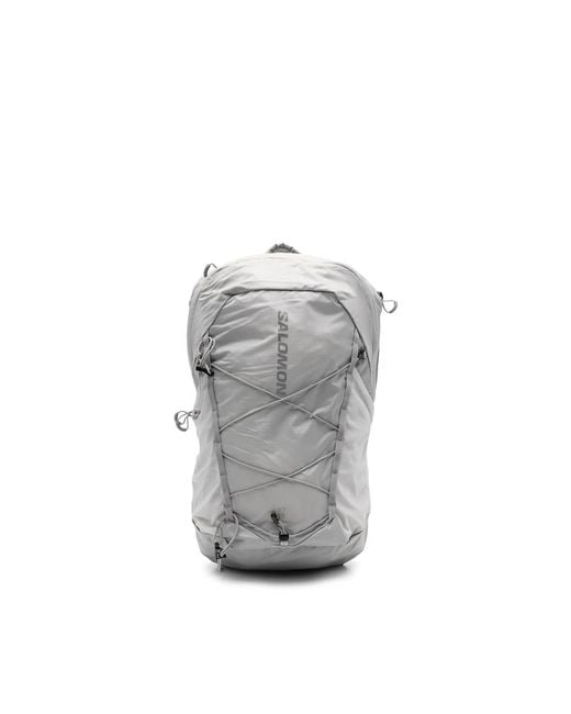 Salomon Gray Drawstring Logo-Print Backpack for men