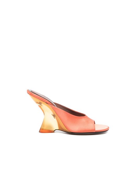 Dries Van Noten Pink Shoes Orange