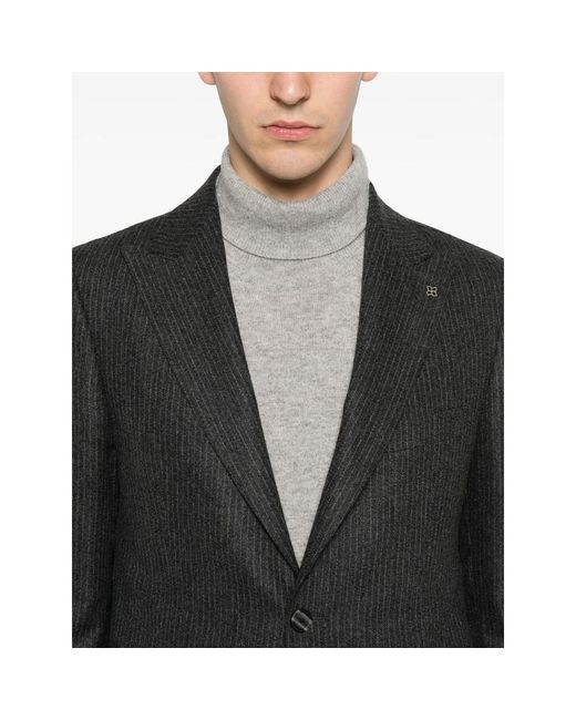 Tagliatore Black Suits for men