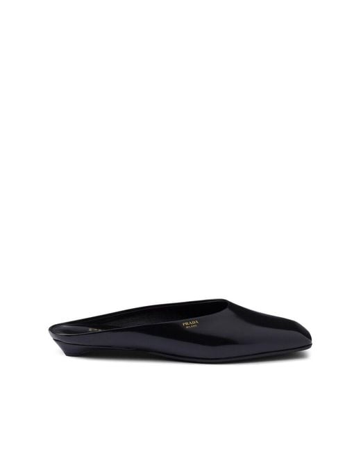 Prada Blue Leather Sandals
