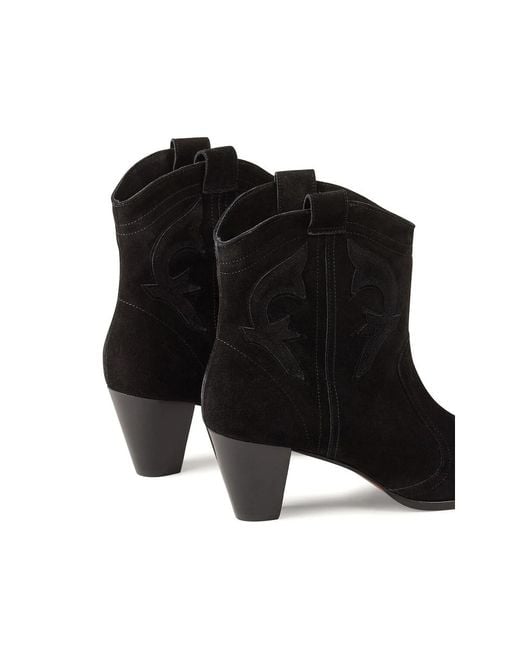Ba&sh Black Cowboy Boots